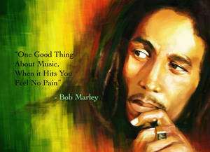 Bob Marley Quotes Music Wallpaper
