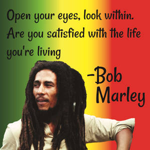 Bob Marley Reggae Quotes Wallpaper