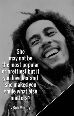 Bob Marley Relationship Quotes Wallpaper
