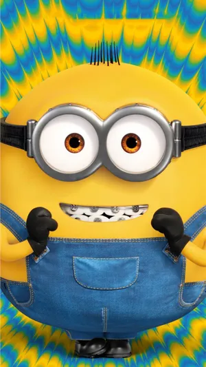 Bob With Braces Despicable Me Minion Iphone Wallpaper