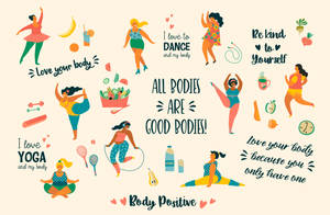 Body Positive Quotes Wallpaper
