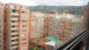 Bogota In A Blurred View Wallpaper