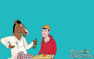 Bojack Horseman And Todd Chavez Wallpaper