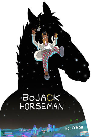 Bojack Horseman Silhouette Wallpaper