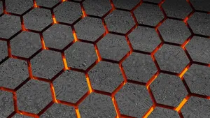 Bold 4k Hexagon Pattern Wallpaper