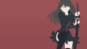 Bold And Beautiful Red And Black Anime Wallpaper