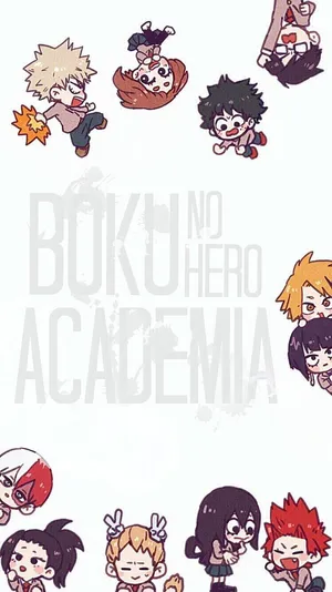 Bold And Emblematic My Hero Academia Logo Wallpaper