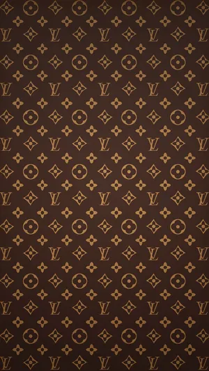 Bold And Stylish Louis Vuitton Pattern Wallpaper