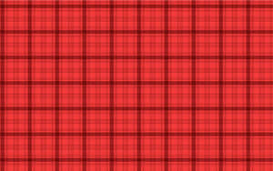 Bold Red And Black Plaid Pattern Wallpaper