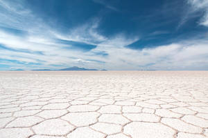 Bolivia Dried Salt Plain Wallpaper