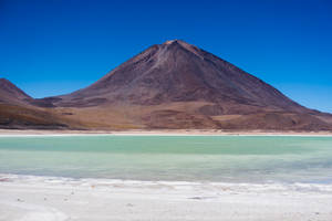 Bolivia Uyuni Green Lake Wallpaper