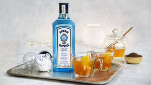 Bombay Sapphire With Honey Wallpaper