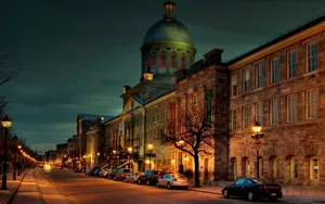 Bonsecours Market Canada Wallpaper