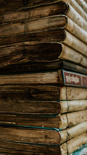 Books Iphone Antiquarian Aesthetic Wallpaper