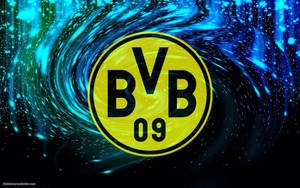 Borussia Dortmund Swirling Blue Wallpaper