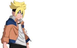 Boruto Dressed As Naruto Wallpaper