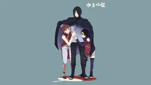 Boruto Naruto Next Generations Uchiha Family Wallpaper