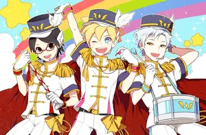 Boruto Sarada And Mitsuki Marching Band Wallpaper