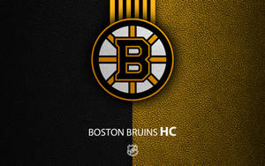 Boston Bruins Yellow Black Wallpaper