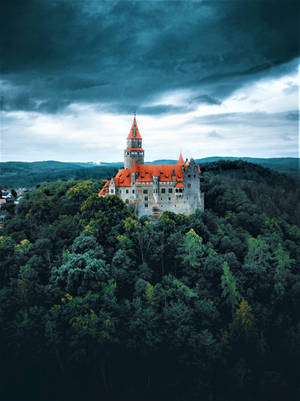Bouzov Castle Czech Republic Wallpaper