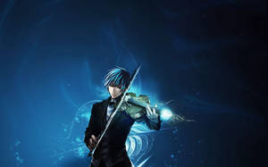 Boy Playing Violin Wallpaper