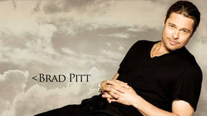 Brad Pitt On Clouds Wallpaper