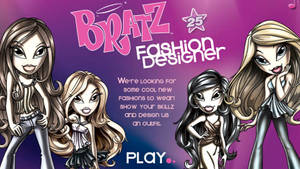 Bratz Aesthetic Fashion Game Poster Wallpaper