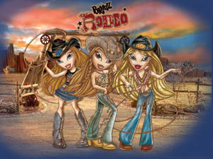 Bratz Aesthetic Rodeo Girls Wallpaper