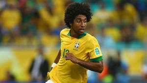 Brazil National Football Team Dante Santos Wallpaper