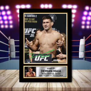 Brazilian Mma Fighter Demian Maia Wallpaper