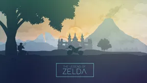 Breath Of The Wild Hd Art Wallpaper