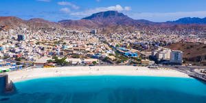 Breathtaking Cape Verde Skyline Wallpaper