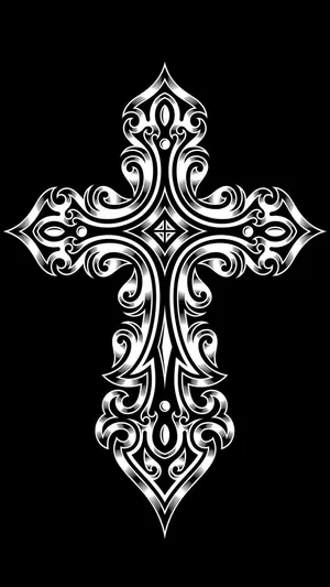 Breathtaking View Of A Majestic Cross Wallpaper