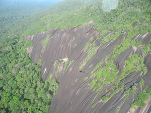 Breathtaking View Of French Guiana Mountain Wallpaper