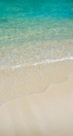 Breathtaking View Of Ios Beach Wallpaper