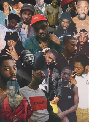 Brent Faiyaz Collage Wallpaper