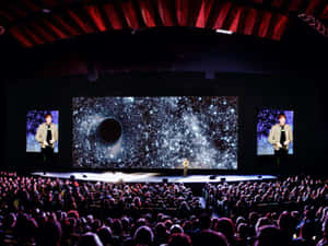 Brian Cox Presenting Cosmos Wallpaper