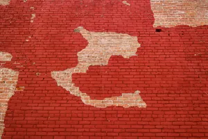 Brick Wall Patch Work Wallpaper