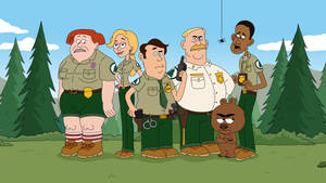 Brickleberry Forest Rangers Malloy Wallpaper