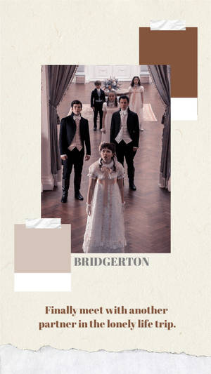 Bridgerton Siblings Wallpaper