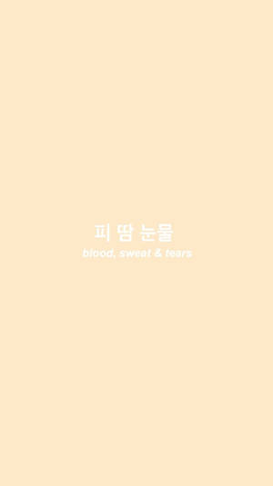 Bright Aesthetic Beige Bts Wallpaper