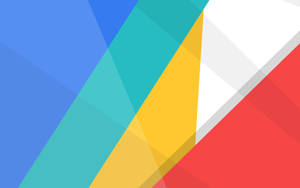 Bright Colorful Abstract Android Material Design Wallpaper