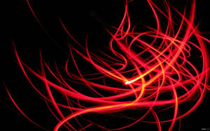 Bright Cool Red Slashes Of Light Wallpaper