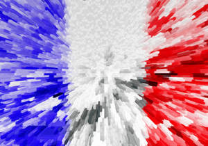 Bright France Flag Wallpaper