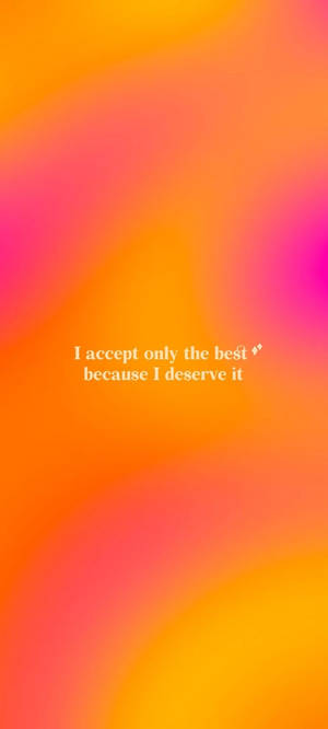 Bright Pink And Orange Aura Aesthetic Wallpaper