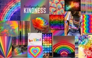 Bright Pride Collage Wallpaper