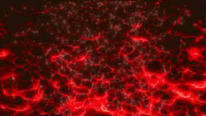 Bright Red Lightning Sparkles In The Night Sky Wallpaper