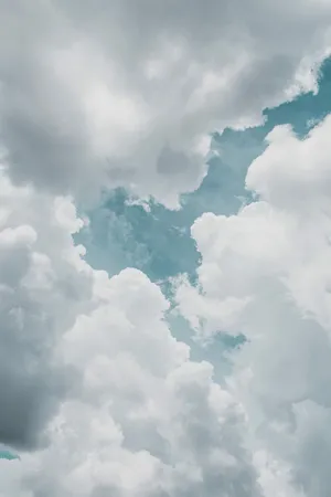 Bright White City Scene Wallpaper