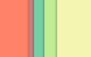 Brighten Up Your Day With This Cheerful Pastel Striped Wallpaper Wallpaper