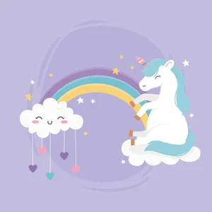 Brighten Up Your Day With This Colorful, Fun Pastel Rainbow! Wallpaper